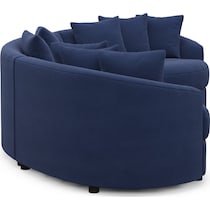 allegra blue sectional   