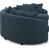allegra blue sectional   