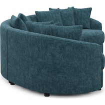 allegra blue sectional   