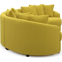 allegra gold sectional   