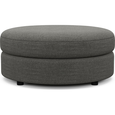 Allegra Round Ottoman