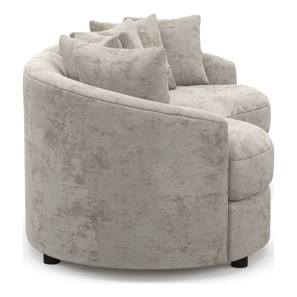 allegra gray sectional   