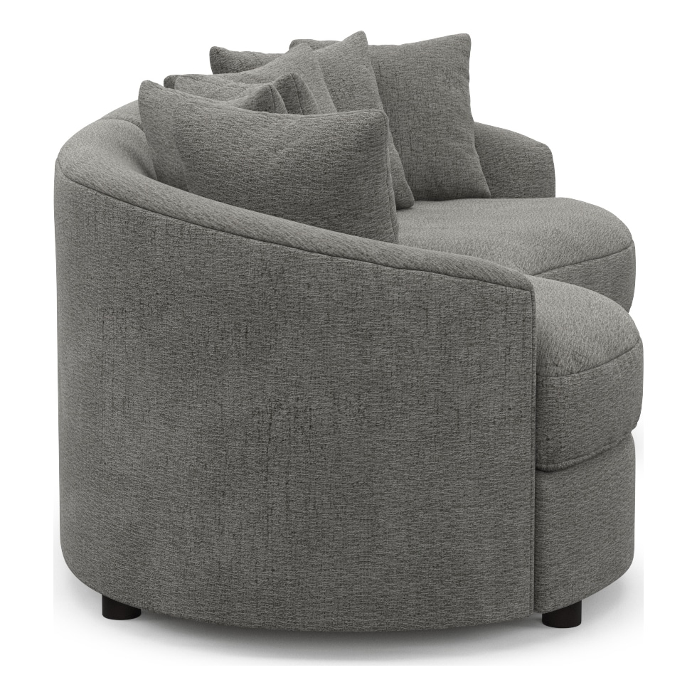 allegra gray sectional   