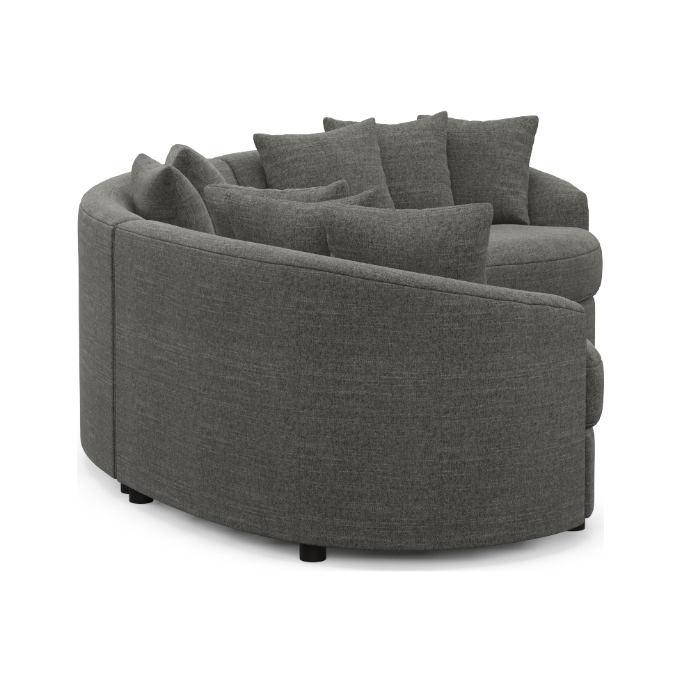 allegra gray sectional   