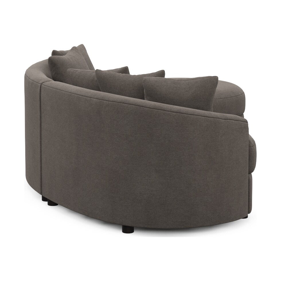 allegra gray sectional   