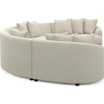 allegra neutral sectional   