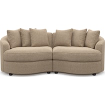 allegra neutral sectional   