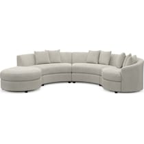 allegra neutral sectional   