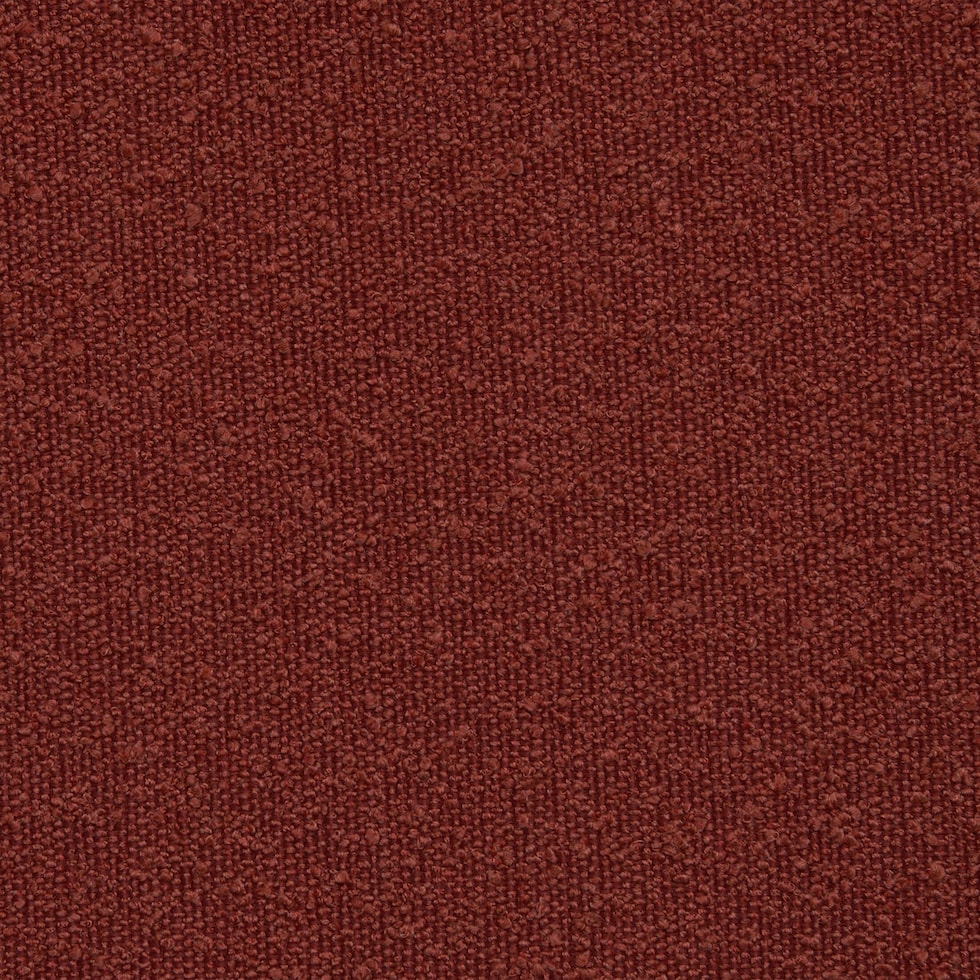 allegra red ottoman   