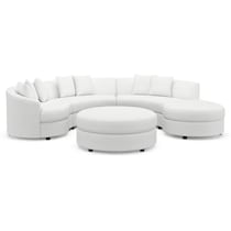 allegra white  pc living room   