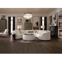 allegra white  pc living room   