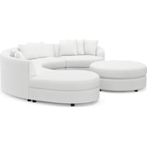 allegra white  pc living room   