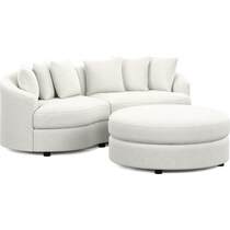 allegra white  pc living room   