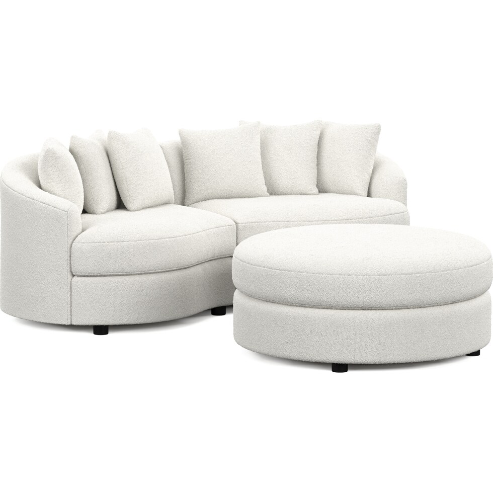 allegra white  pc living room   