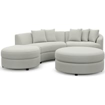 allegra white  pc living room   