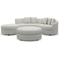 allegra white  pc living room   