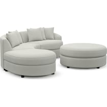 allegra white  pc living room   