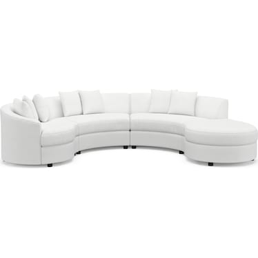 Allegra 4-Piece Sectional with Chaise