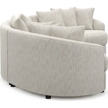 allegra white sectional   