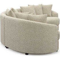 allegra white sectional   