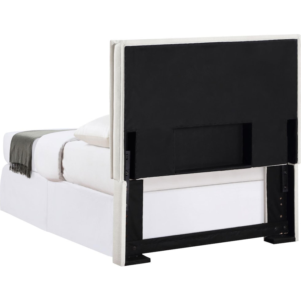 allison neutral twin headboard   