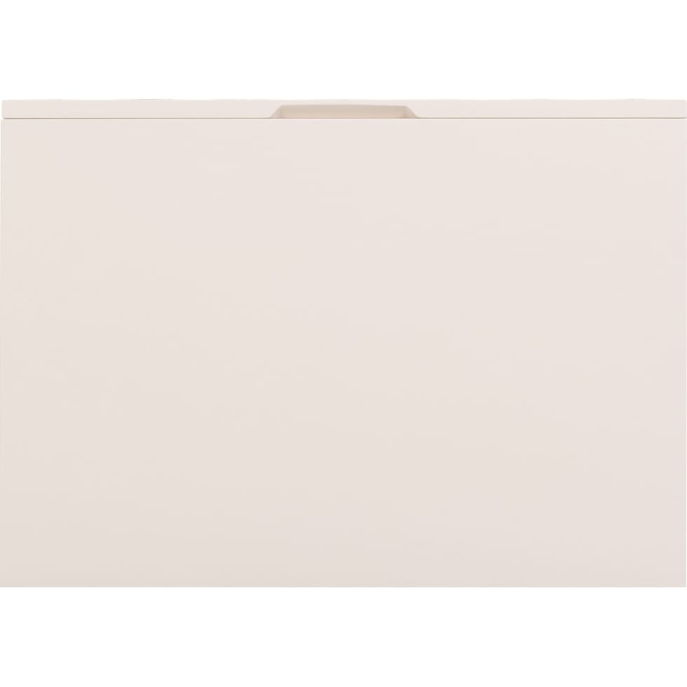 allora taupe nightstand   