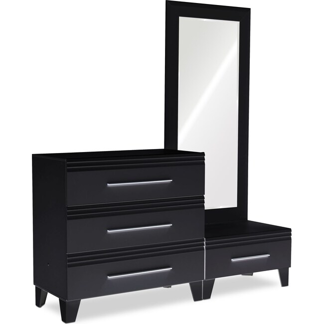 Bedroom Furniture - Allori Chest and Dressing Mirror