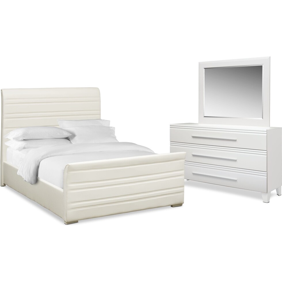 allori white  pc queen bedroom   