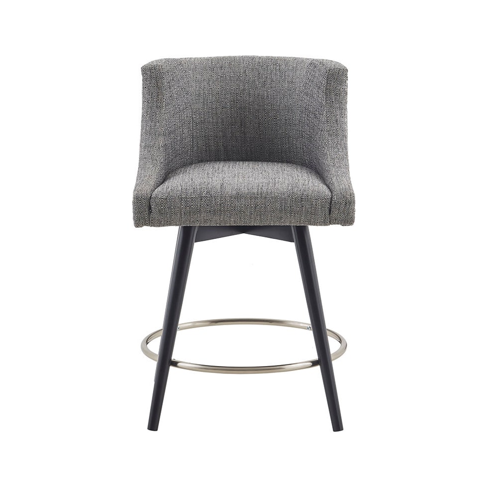 alma gray counter height stool   