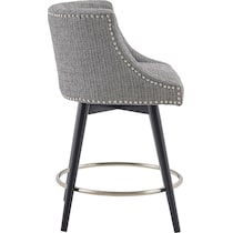 alma gray counter height stool   