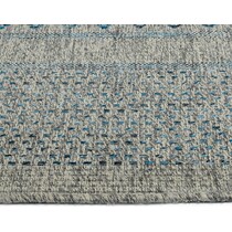almeria blue outdoor area rug   