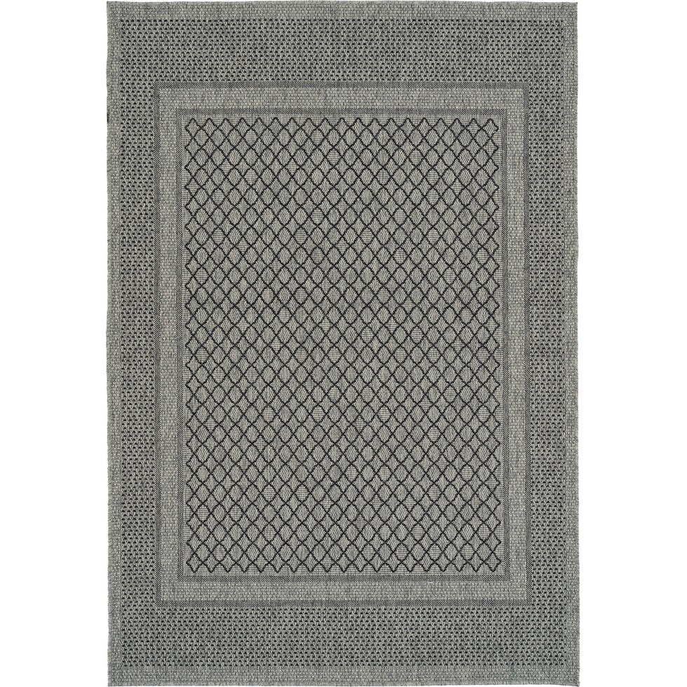 almeria gray outdoor area rug   