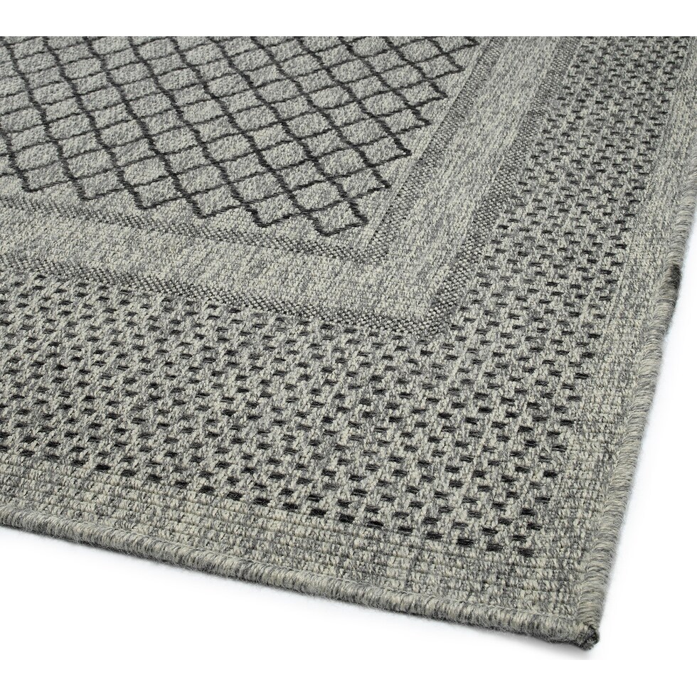 almeria gray outdoor area rug   