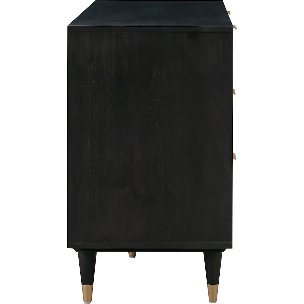 almos black dresser   