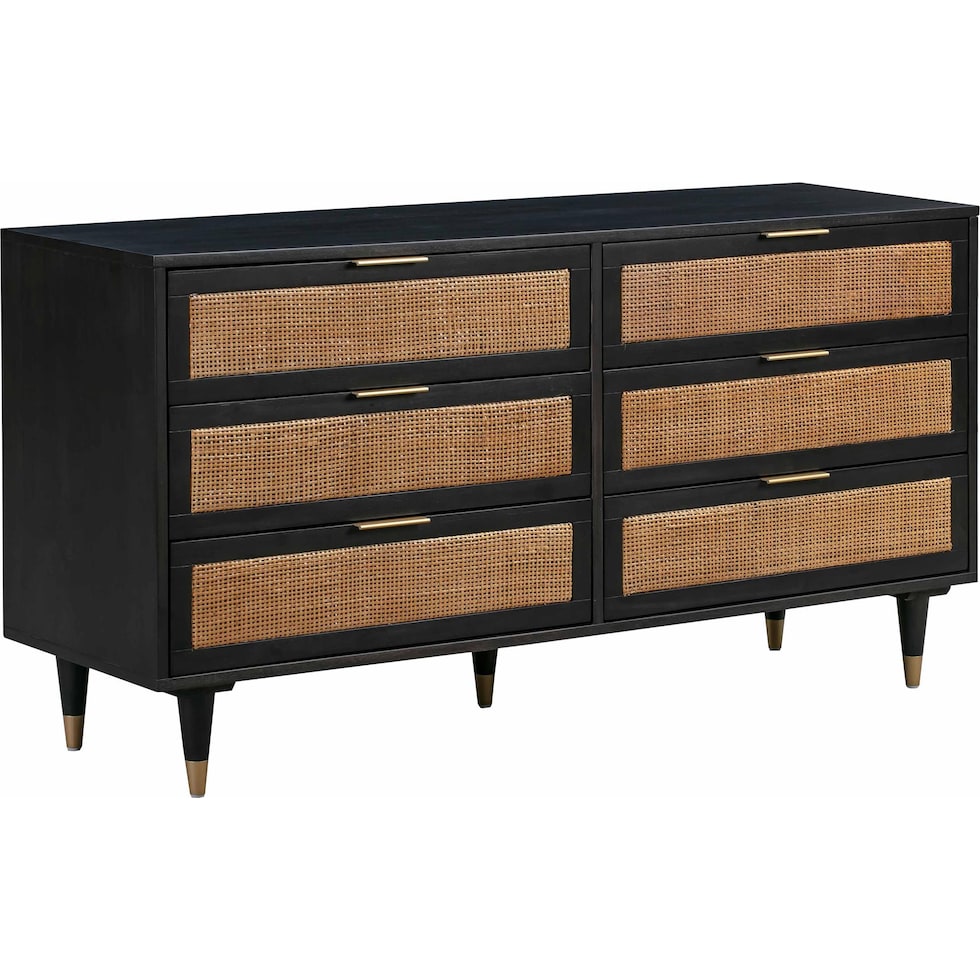 almos black dresser   