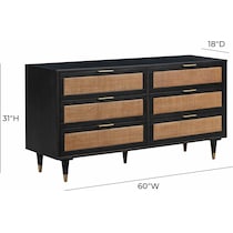 almos black dresser   