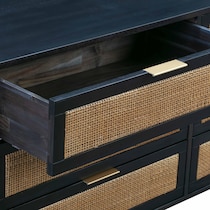 almos black dresser   
