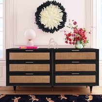almos black dresser   