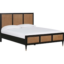 almos black king bed   