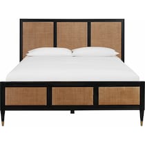 almos black king bed   