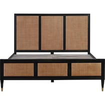 almos black king bed   