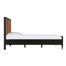 almos black king bed   