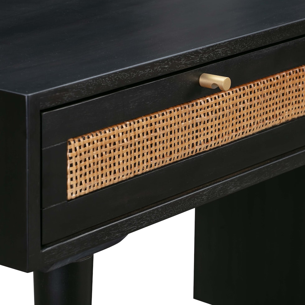 almos black natural desk   