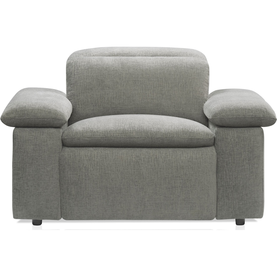 aloft gray power recliner   
