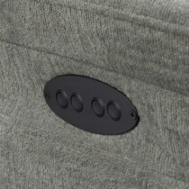 aloft gray power recliner   