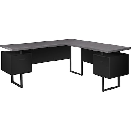 Coaster Skylar 800891+2+3+4 Contemporary L Shaped Computer Desk, Value  City Furniture