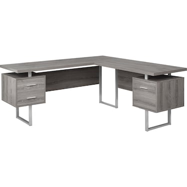 Alonzo L-Shaped Desk