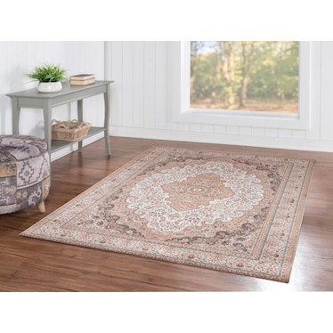 Altai 5 X 7 Area Rug - Ivory/Gold