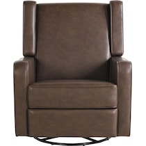 altari dark brown recliner   