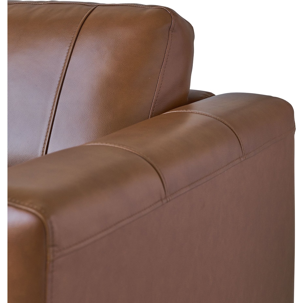 althea light brown accent chair   